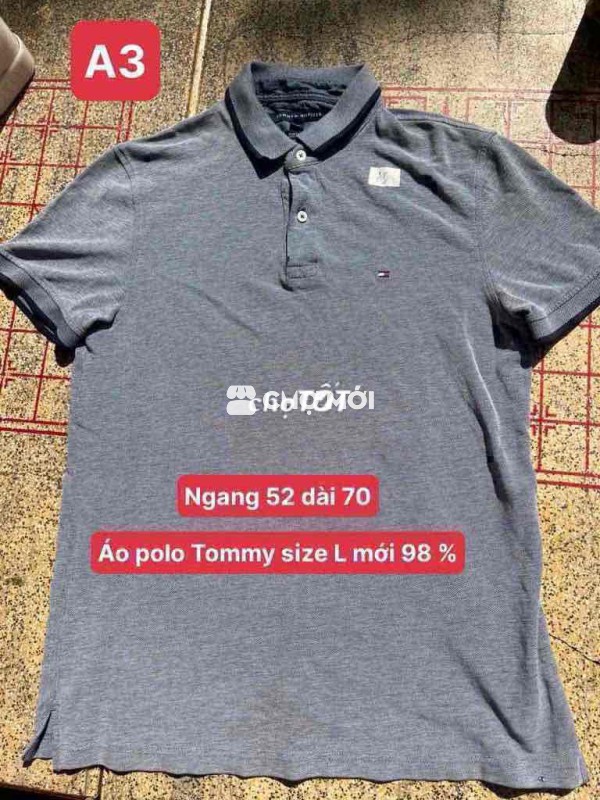 Áo polo Tomy size L