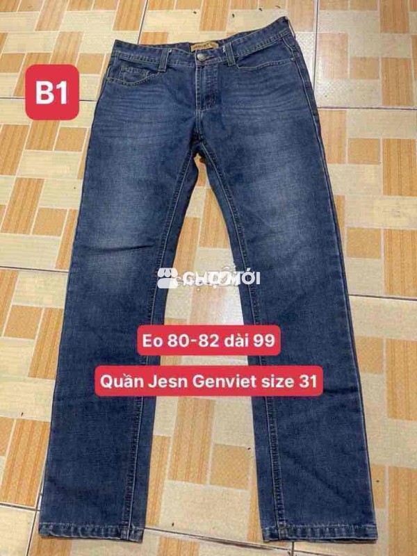 6 quần Jesn size nhu hình 50k 1c
