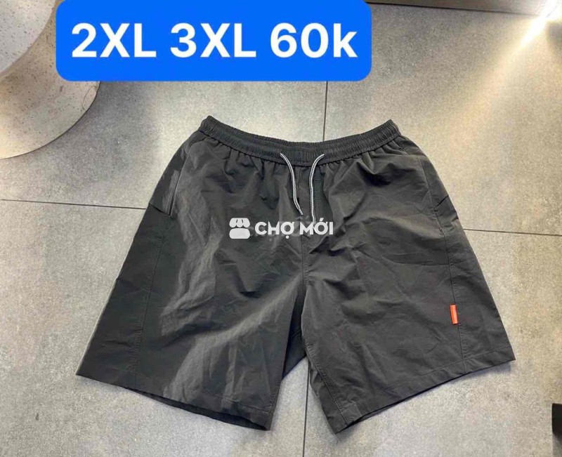 Quần sọt nam size lớn 60k thanh lý mới tinh