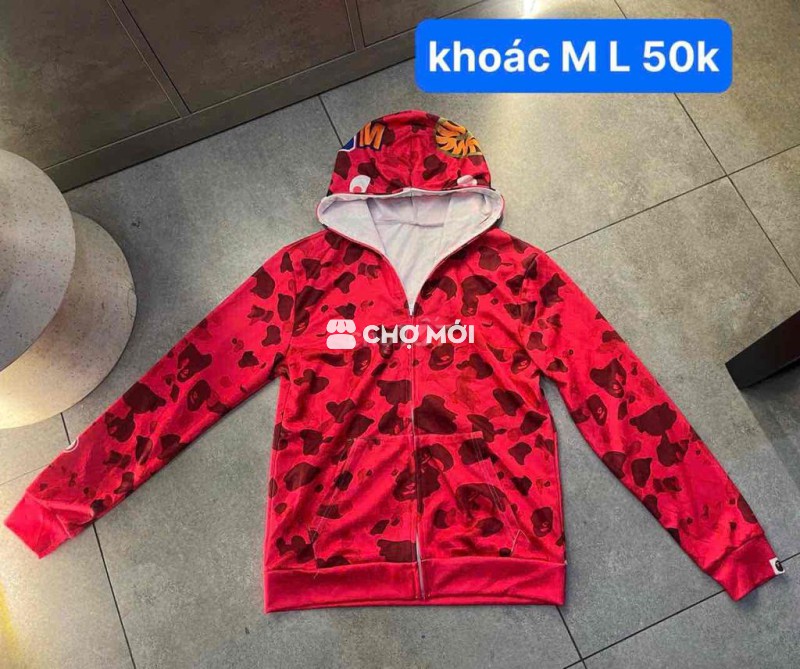 áo khoác nam size M L vừa 50k mới tinh