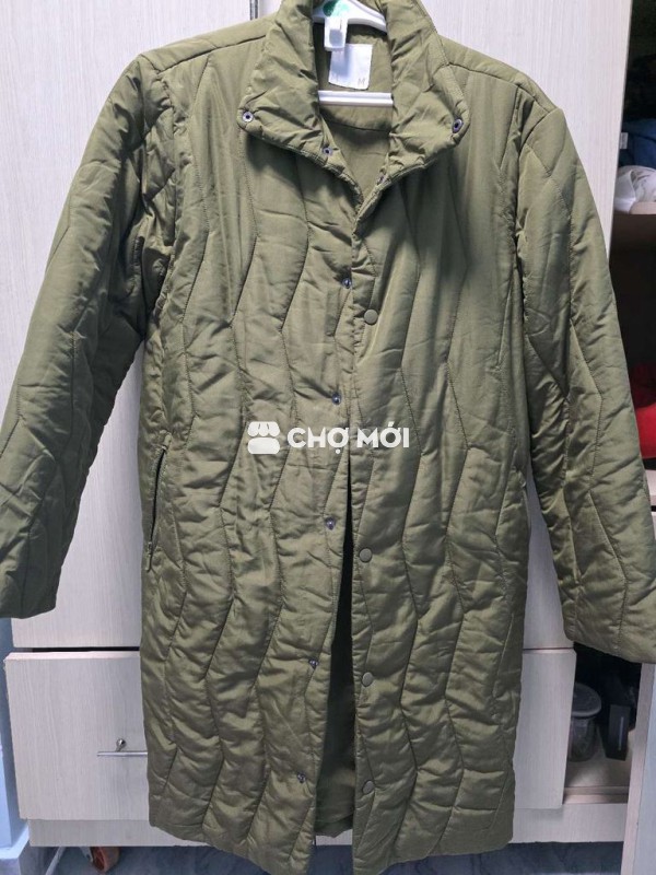 Áo khoác phao dáng dài