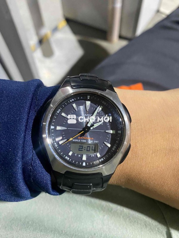 đồng hồ casio pin solar