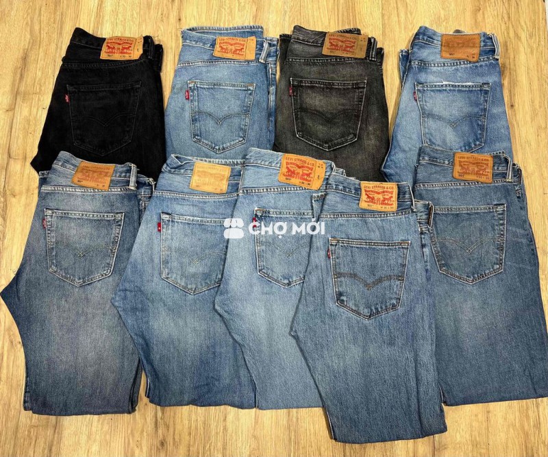 levis 501 cài nút mới 90%