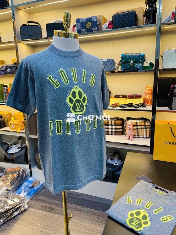 Áo Len LV Xám Cao Cấp