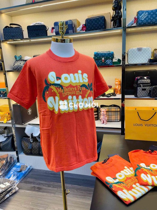 Áo Len LV Cam Cao Cấp