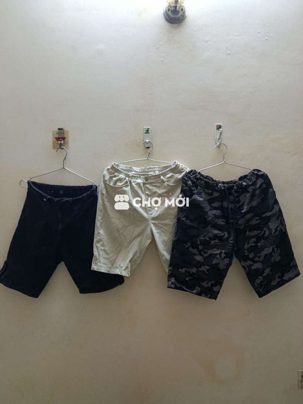 Thanh Lý 3 Quần Short Nam Bền Đẹp XL