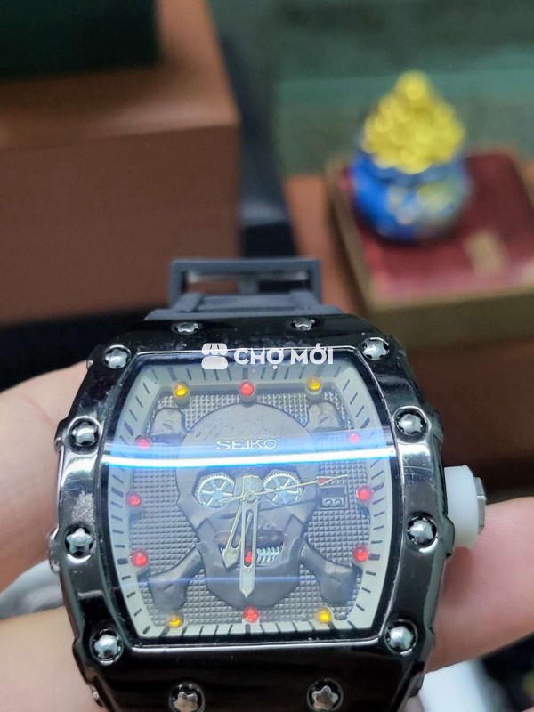 Seiko mod từ form rm máy pin chạy chuẩn giờ