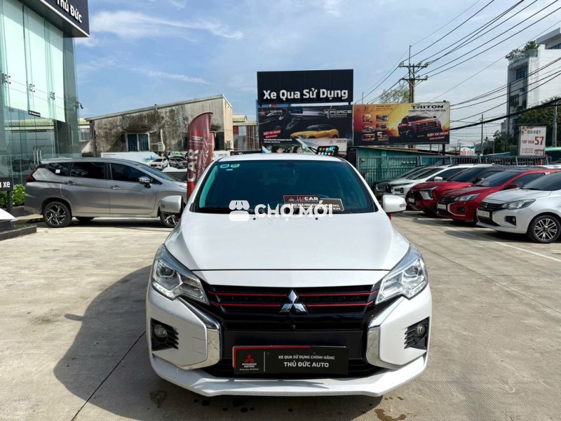Mitsubishi Attrage Pre 2023 Trắng - Odo 21.100km