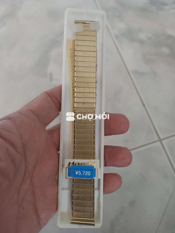 Dây chun Nhật bọc vàng đầu 18mm