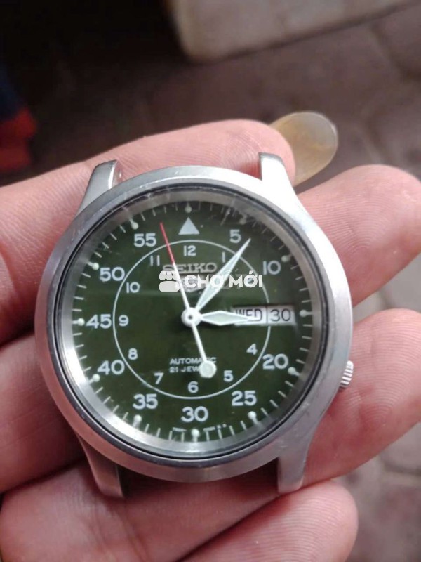 Đh nam automatic Seiko quân đội size37