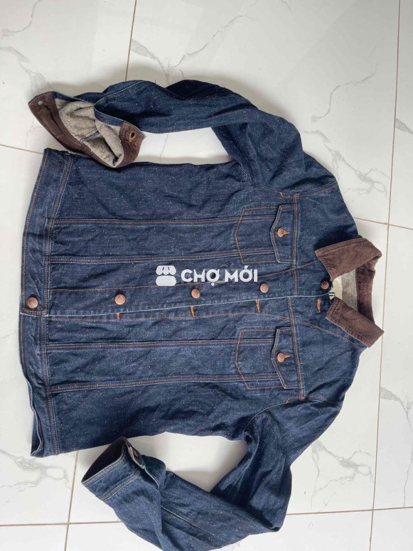 khoác jean thêu đẹp