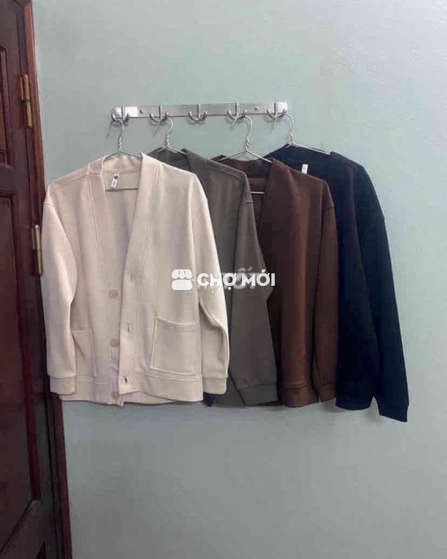 combo 4 áo khoác cardigan Atino size M 55-65kg