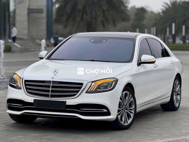 MERCEDES BENZ S450L Đời 2019 Trắng.Kem Đẹp HN