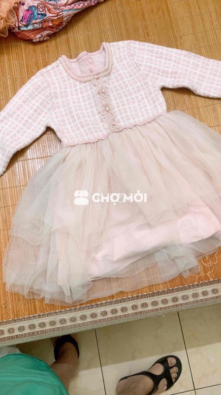 váy cho bé thu đông đẹp pass 60k