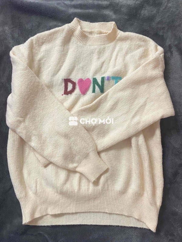 Áo len Dont fxck with my feeling, len mịn