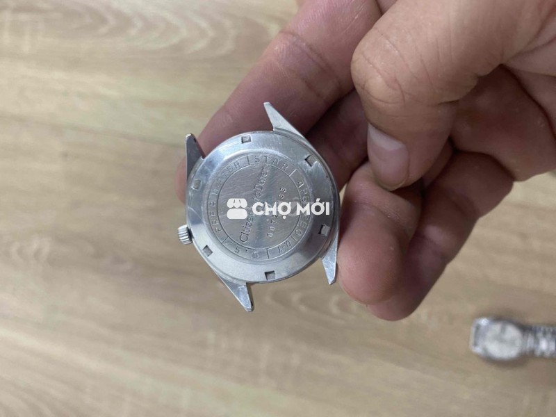 Đồng hồ Citizen nam máy cơ màu bạc