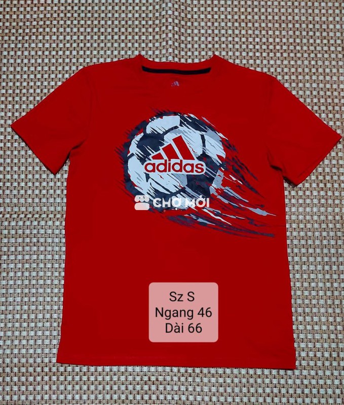 Áo thể thao Adidas nam màu đỏ size S