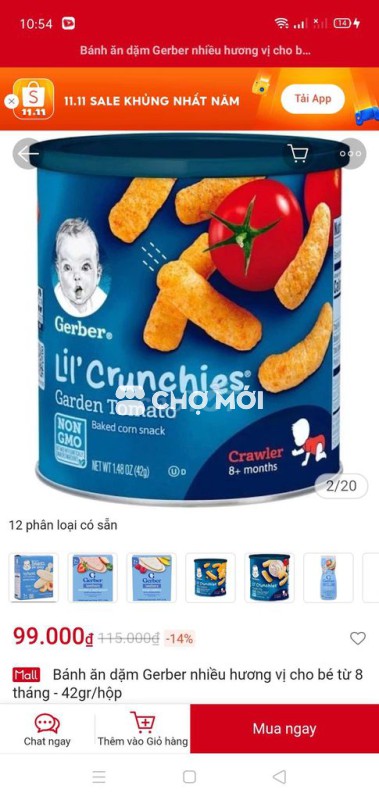 lốc bánh ăn dặm cho bé