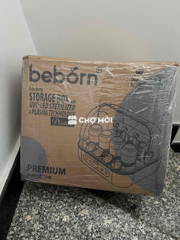 Máy Úp Bình Sữa Tiệt Trùng UVC Beborn Plastio2