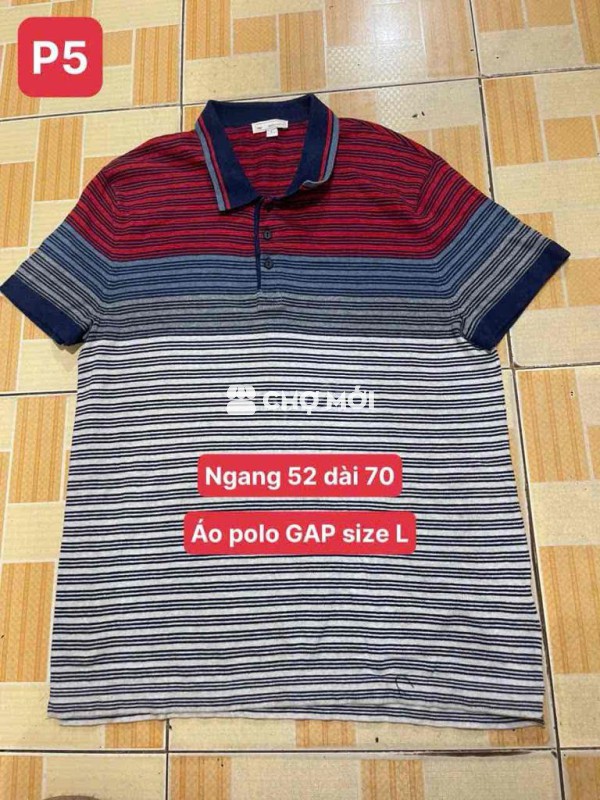 3 áo polo size L