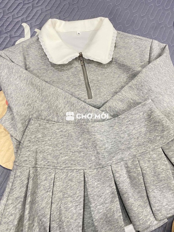 SET NỈ POLO+CHÂN VÁY TENIS