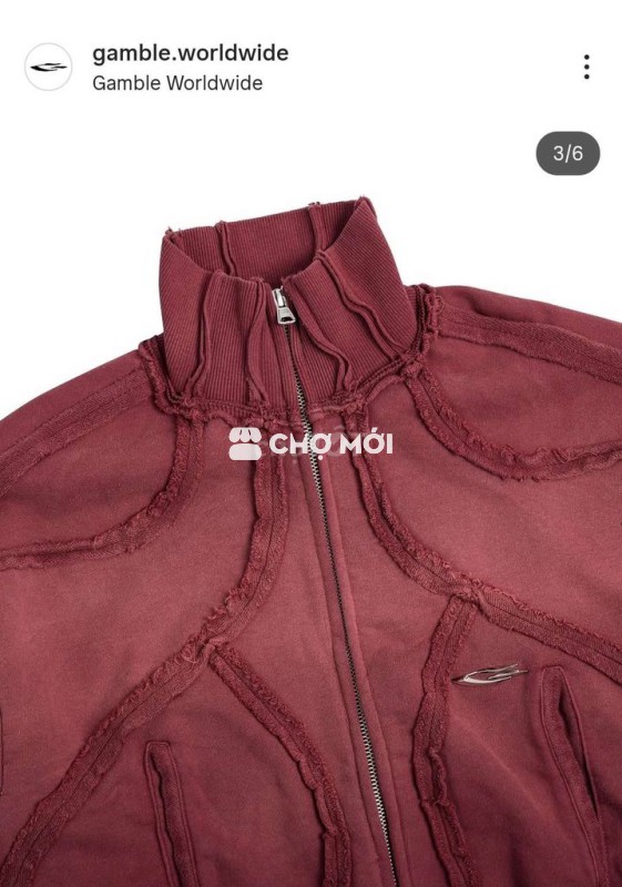 Áo Gamble world wide mới 100% size L