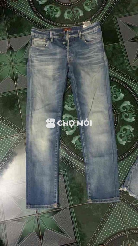 Quần jean Jack & Jones nam xanh nhạt