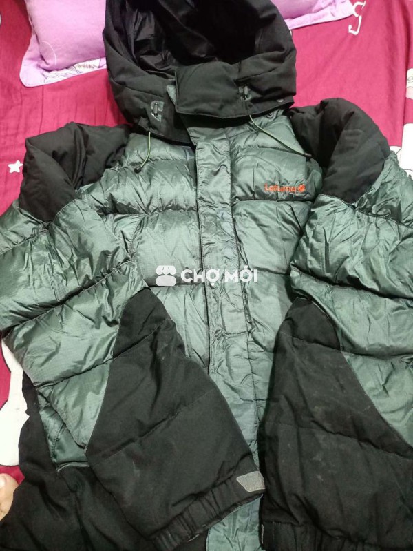 Áo khoác phao Lafuma lông ngỗng xịn,dày ấm Nylon