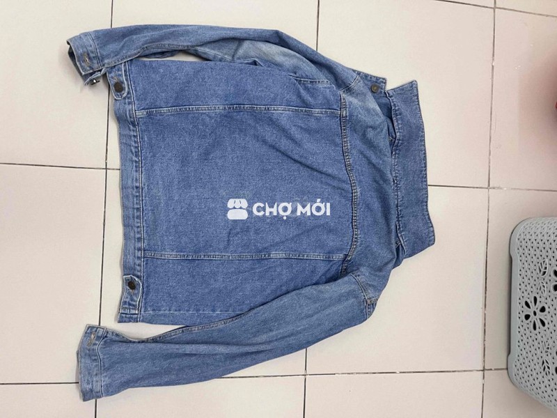 Áo khoác jean boxy