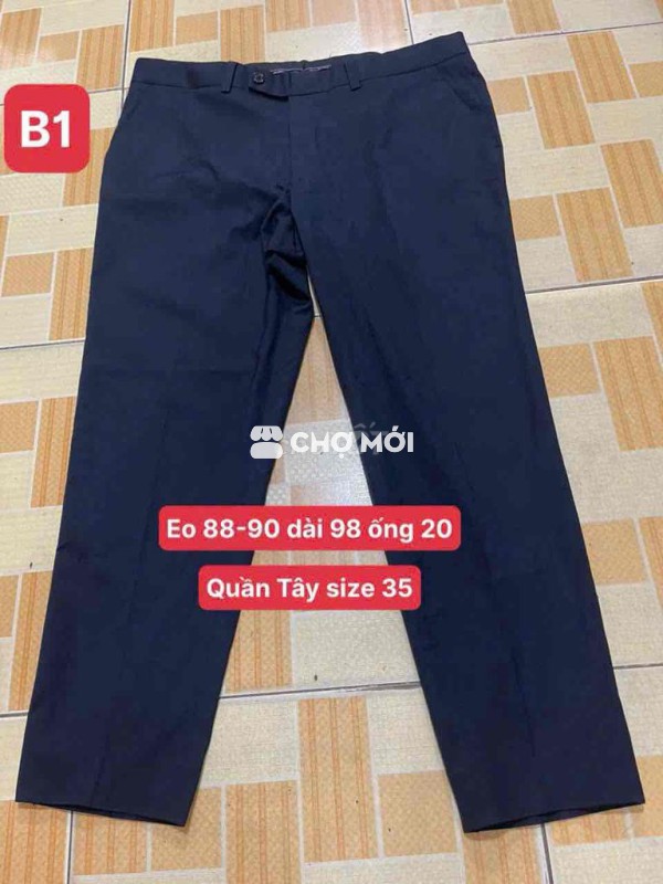 5 quần Tây size nhu hình