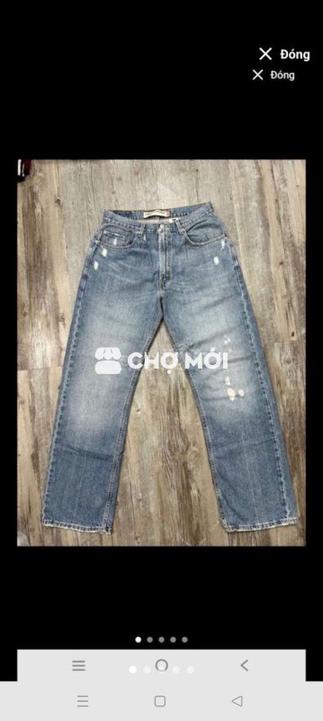 LEVI’S 569 jeans 100%cotton hãng USA,Size 31-29