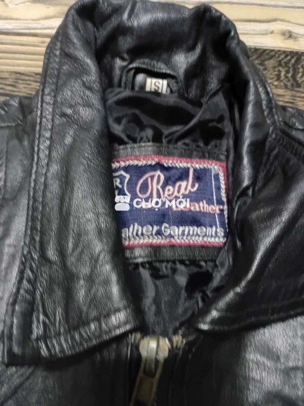 Pass áo khoác da ,mới 87% ,dài 58 ,N 46