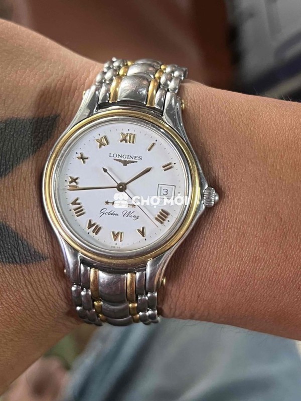 Cô long golden wing quartz sz33.5 demi vang10k