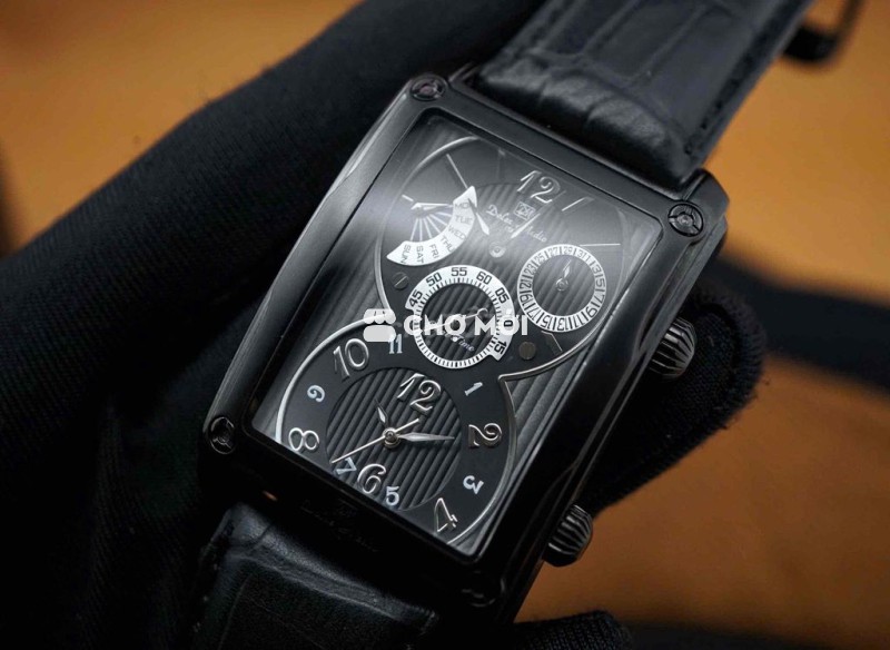 Đồng Hồ Dolce Medio Dual Time Rectangular Italy