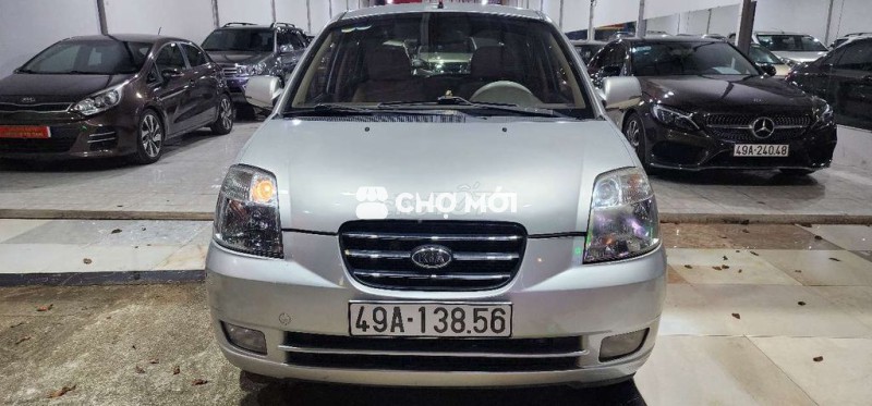 Kia Morning SLX 2005 số tự động màu bạc