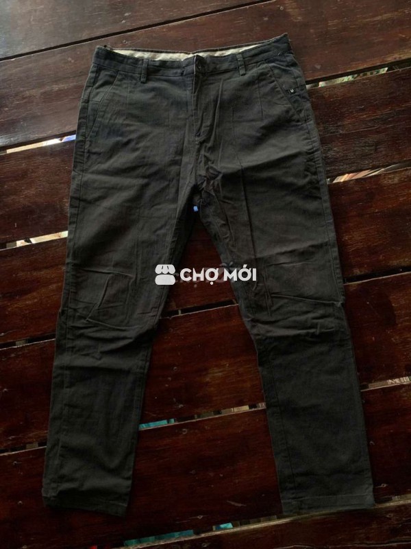 MYB khaki cotton,
Size 33-31