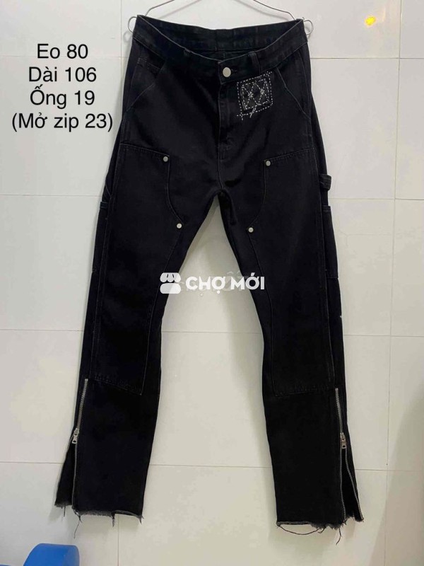 quần double knee custom