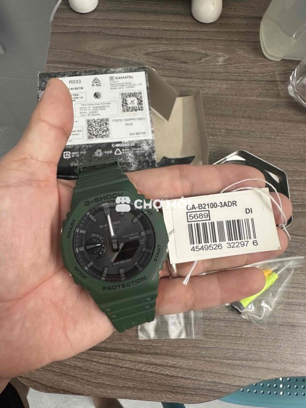 Đồng Hồ Nam Dây Nhựa Casio G-Shock GA-B2100-3ADR C
