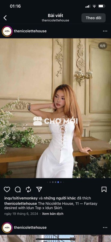 Áo corset brand Thenicolettehouse