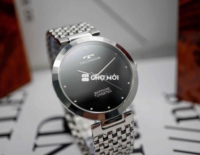 Đồng Hồ Technos Swiss Sapphire Tungsten Chính Hãng