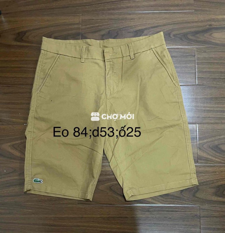 quần short Lacoste size 32