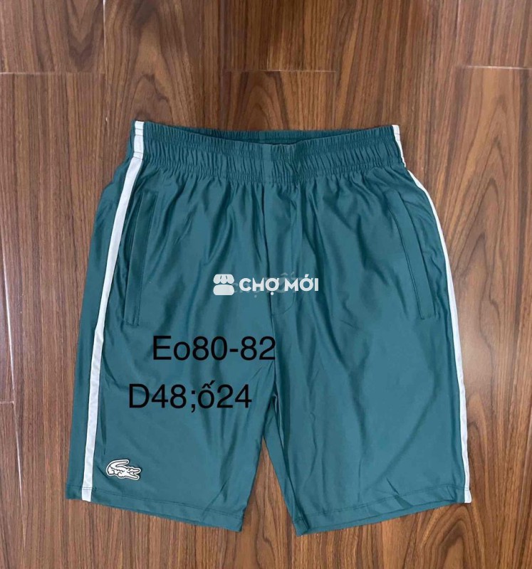 quần đùi Lacoste size 4; mới 98%