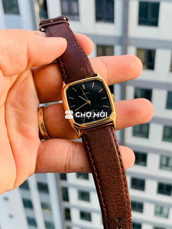 đồng hồ tank Alba Nhật zin keng chạy chuẩn