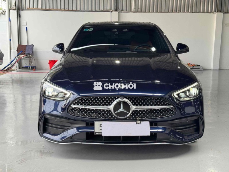 Mecerdes C300 AMG 2022 Xanh, Lướt 8.000 Km