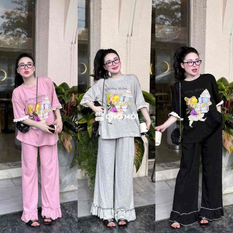 Set bộ mặc nhà/ dạo phố dễ thưong