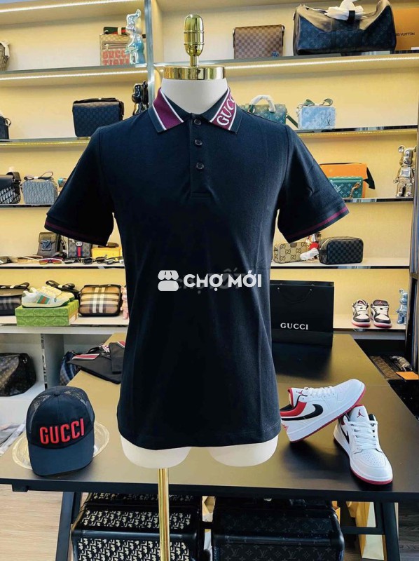 Áo Polo Nam GC Đen Cao Cấp