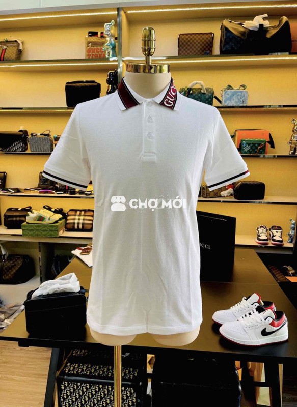 Áo Polo Nam GC Trắng Cao Cấp