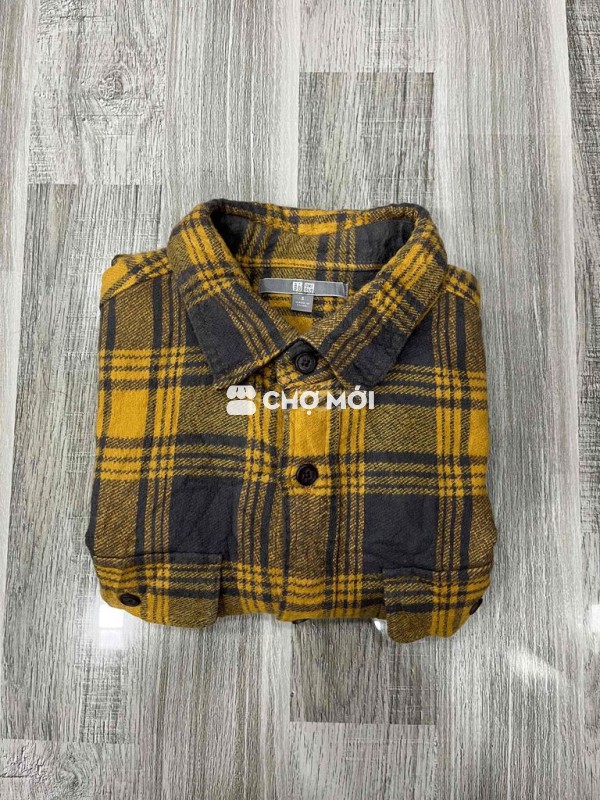 Áo sơmi hiệu Uniqlo (s/n-59) - Made in China