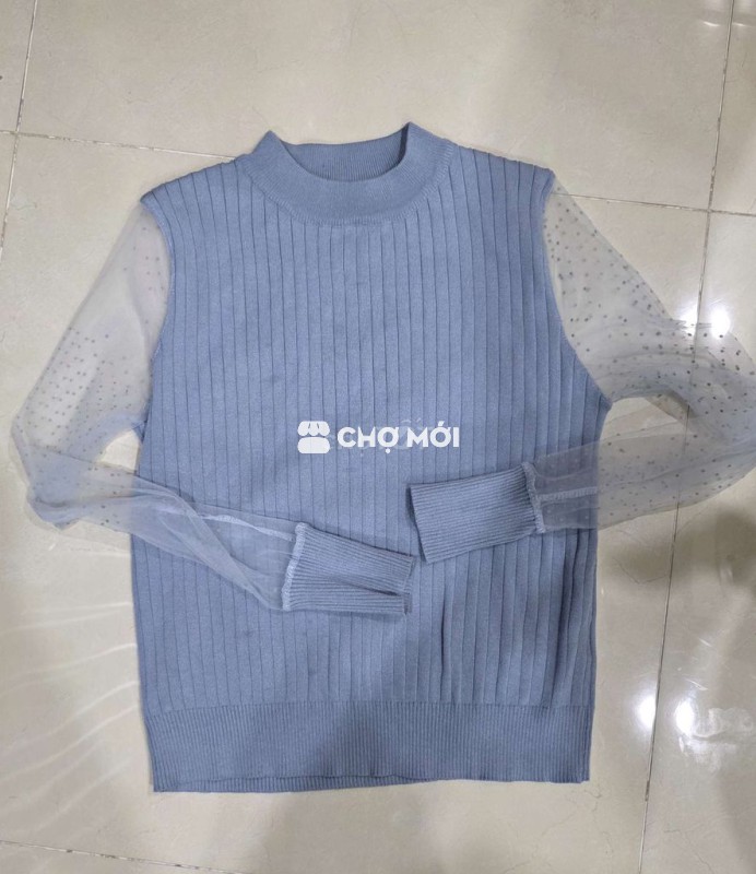 Áo len nữ Len, Voan Thanh lịch