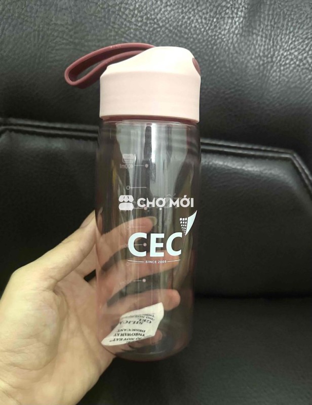 Thanh ly Bình nước CEC 450ml mới tinh có chia vạch